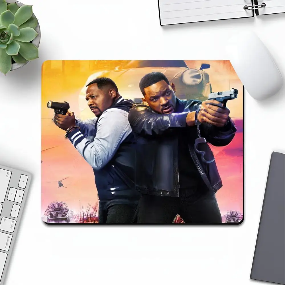 Bad Boys Ride or Die Mouse Pad Art Fashion Gaming Gamer Small Rubber Locking Edge Large Computer MousePad Laptop Desk Pad