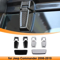for Jeep Commander 2006 2007 2008 2009 2010 Car Tailgate Rear Window Glass Hinge Cover Trim Stickers Auto Exterior Accessories
