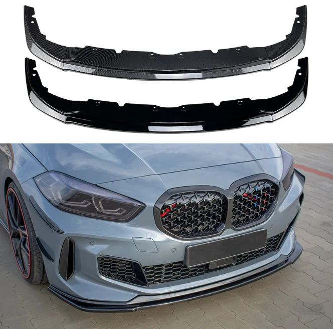 High Quality Front Splitter For 2020 Bmw 1 Series F40 Upgrade M Sport F40 118i 120i Front Bumper Lip