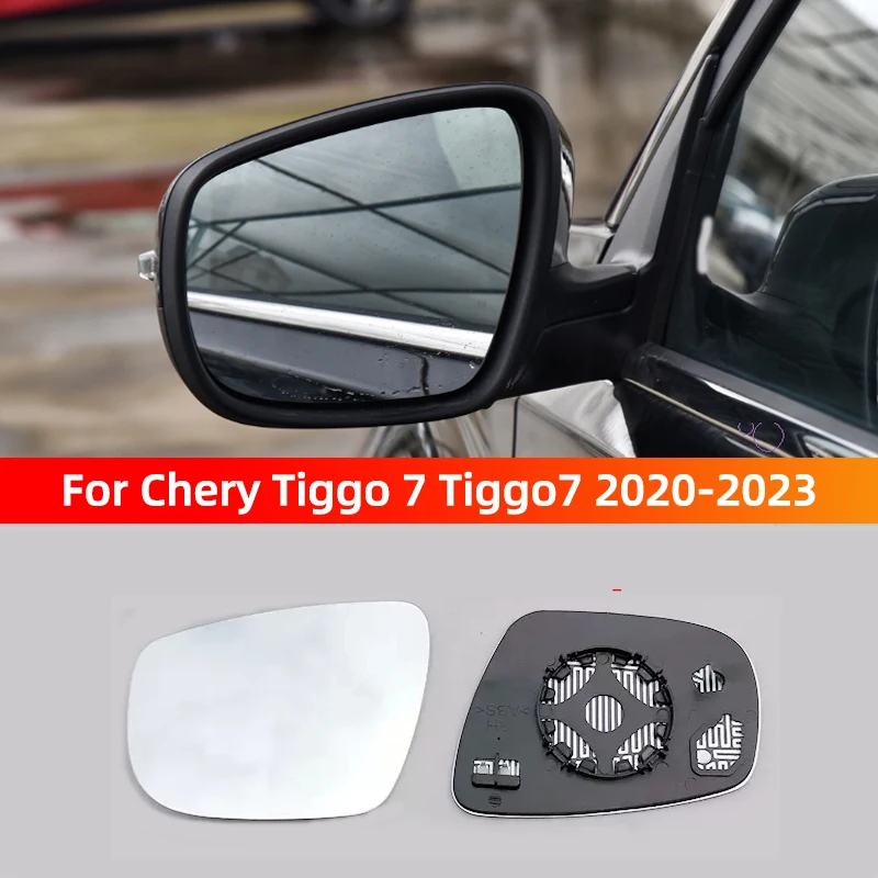 

For Chery Tiggo 7 Tiggo7 2020-2023 Rearview Mirror Piece Reflector Rearview Mirror Assembly Glass Accessories With Heating