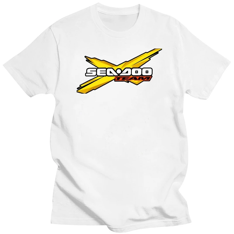 New Sea Doo Team Yellow Logo Yacths Marine Racing Performance T shirt S-3XL