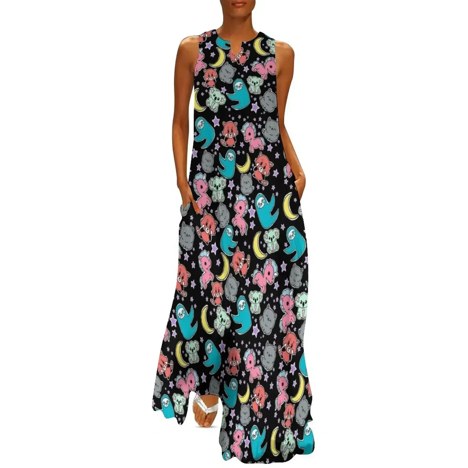 

Just a little imagination Long Dress summer dress womens 2025 Long dress woman vintage
