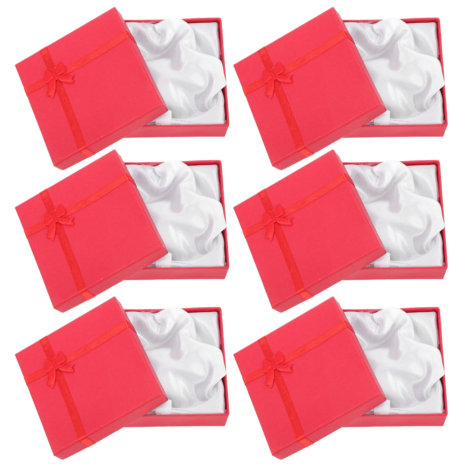 

6pcs Exquisite Bracelet Boxes Jewelry Storage Gift Packing Vintage Chain Holder Sealing Lid Space Saving Durable