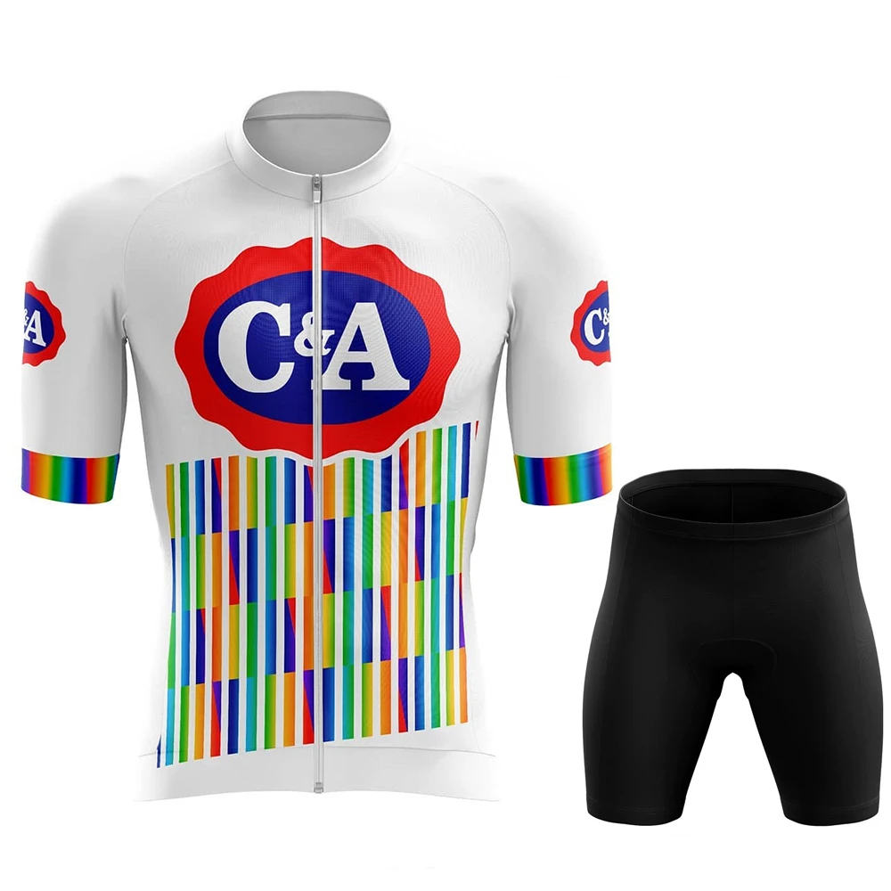 Men's Sportswear Set Bicycle Pants Short Bib Cycling Yersy Man Bike Jersey Sets Cycle Wear Summer Bycicle Sports Clothing Jacket view 3