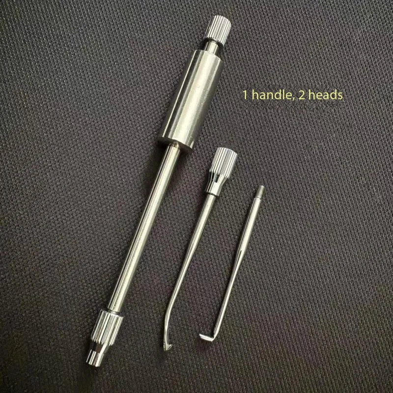 High Precision Stainless Steel Dental Crown Remover Set Double Head Manual Control Dentist Tools for Dental Lab Equipment
