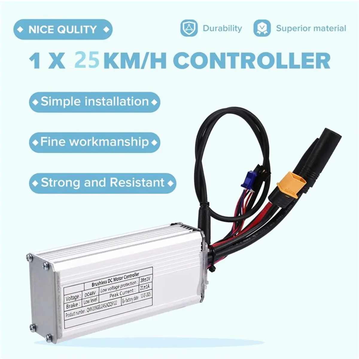 

Контроллер для электровелосипеда (AD10) V20, 25 км/ч, 20 дюймов, запчасти для фэтбайков, аксессуары для фэтбайков V20