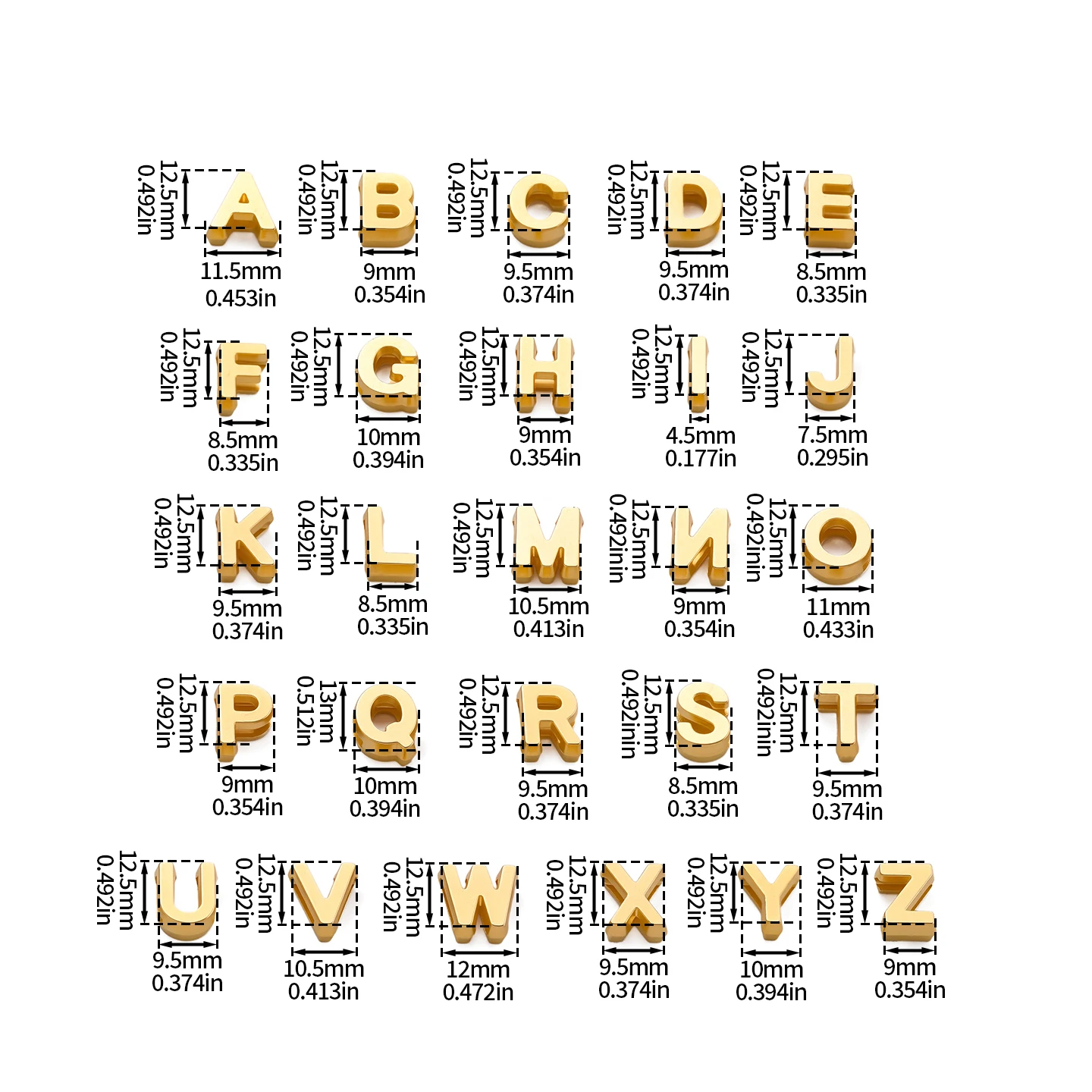 20g/Lot ABS Plastic Random 26 Alphabet Letter Beads Spacer Loose Beads for DIY Bracelet Necklace Jewelry Making Accessories