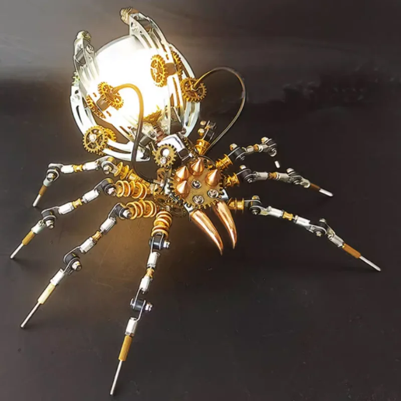 

3D Metal Puzzle Insects Model Kit Wasp Spider Octopus With Assemble Tools Mechanical DIY Assembly Toy for Kids Adults Gifts