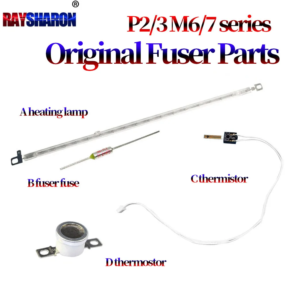 Fuser thermistor thermostor heating lamp fuse For Pantum P1000 L P1050 P1060 P2000 P2010 P2040 P2050 P2060 P2080 P2650 M5000