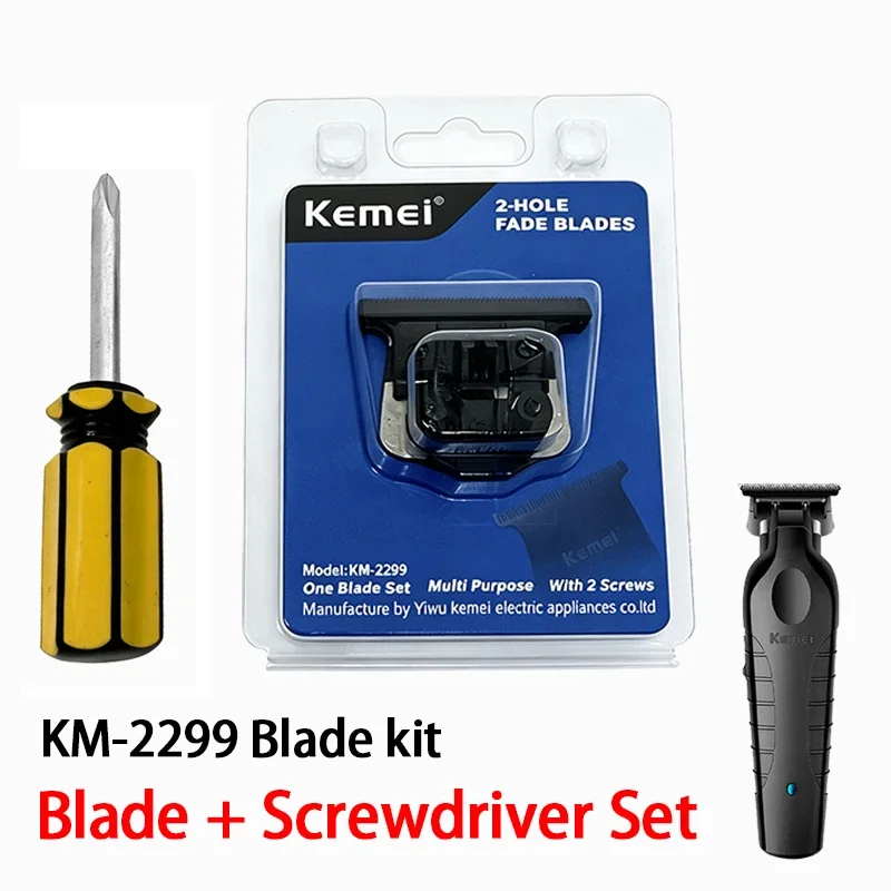 Kemei KM-2299 Original Replacement Blade Hair Clipper Blade Cutter Head For Hair Trimmer Cutting Knife Head Parts Accessories
