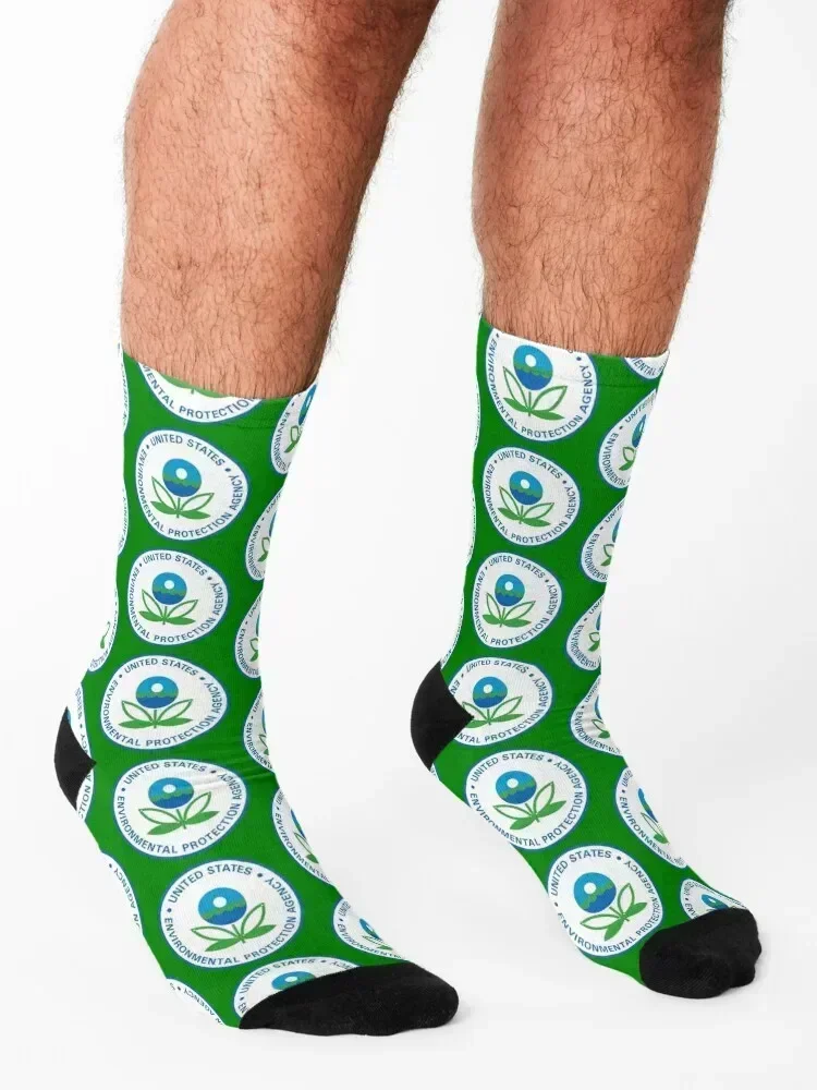 EPA Logo - :Environmental Protection Agency Socks luxury Christmas Novelties Rugby Men Socks Luxury Brand Women's