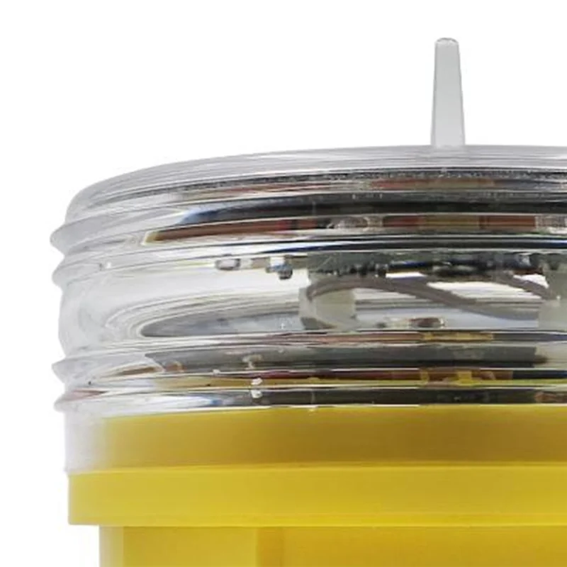

A51Q-LED Solar Boat Sidelight Warning Light IP68 Waterproof 360° Flashing Beacon Illumination