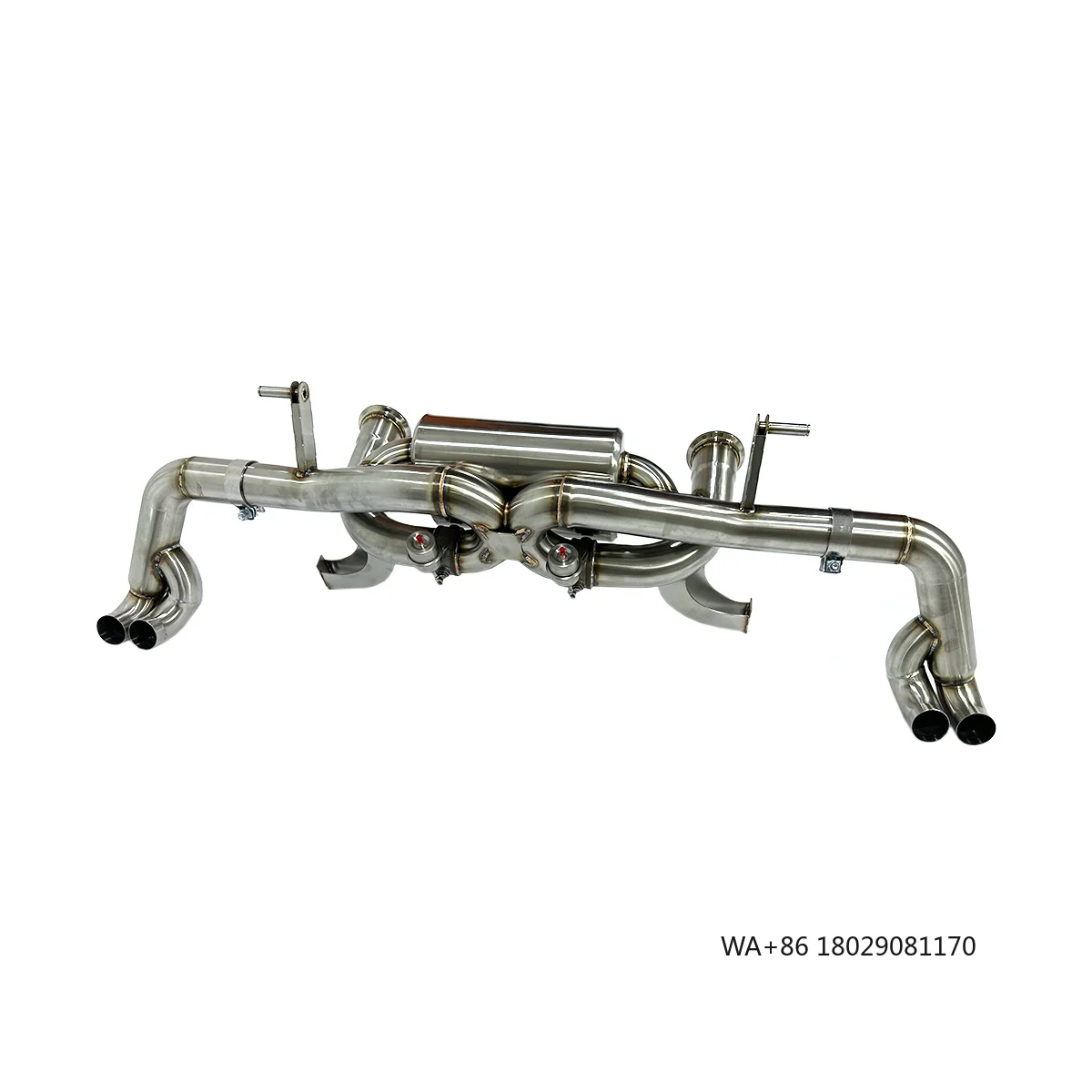 Ecnal para Gallardo Lp550 Lp560 Lp570 2008-2013, Silenciador Esportivo de Alta Potência em Aço Inoxidável