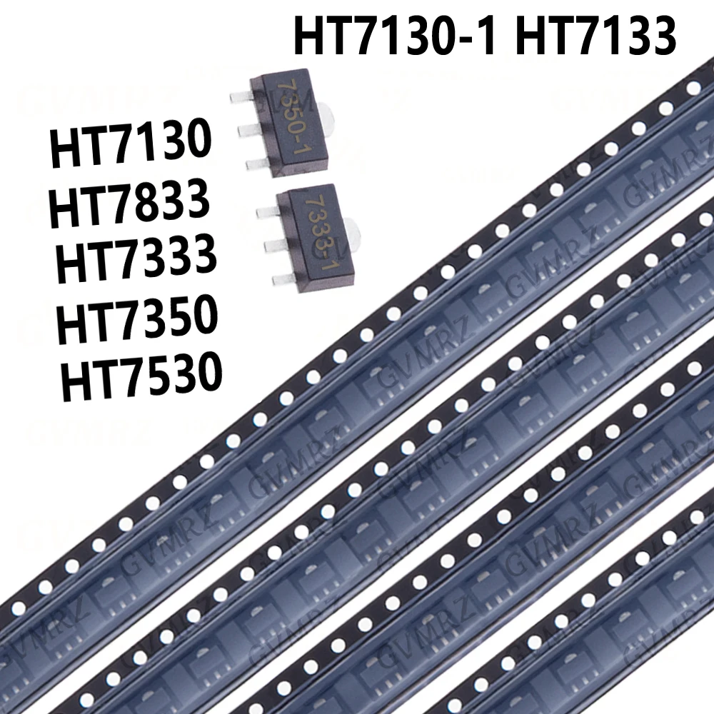 10/1000PCS SOT89  HT7130 HT7533 HT7530 HT7133 HT7333 HT7350 HT7833 HT7830 SOT89