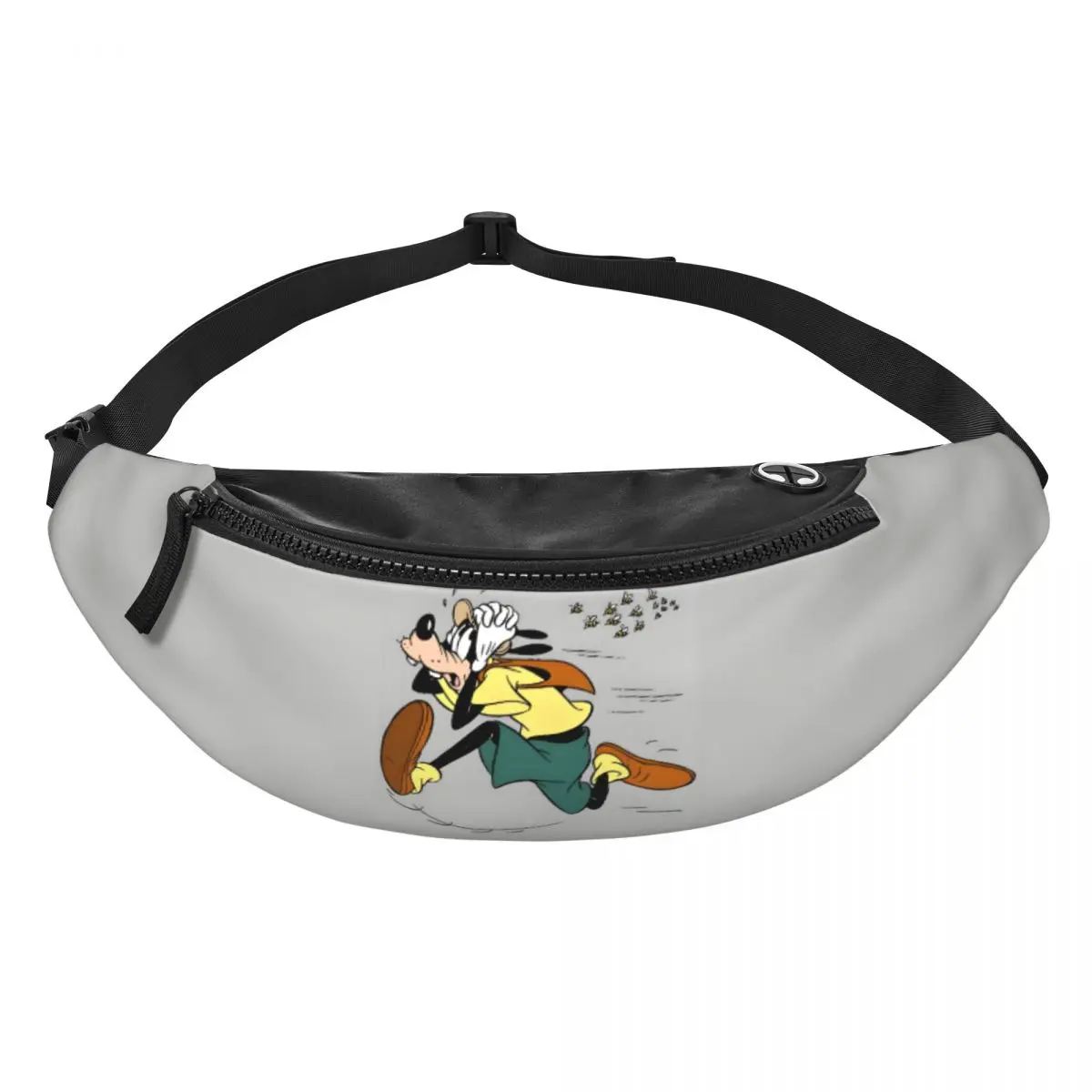 

Модная поясная сумка G-Goofy с мультяшным принтом для бега, унисекс, аниме-стиль, сумка через плечо, кошелек для телефона и денег