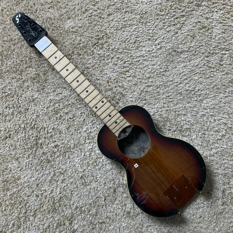 

G-Sharp OF-1 Tenor Travel Guitar Unfinished without Hardwares Authorised Produced YNB723