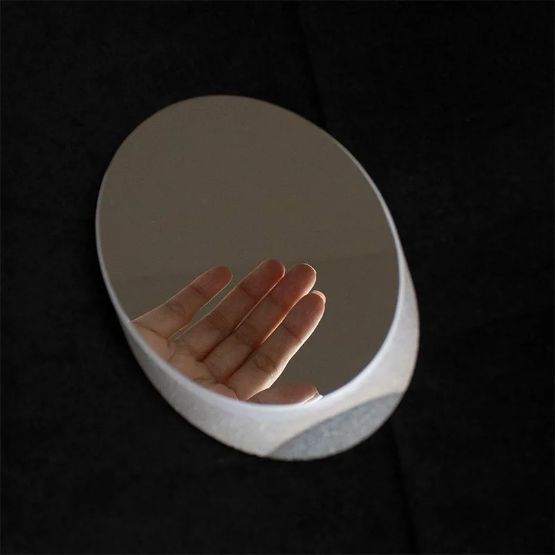 Big Size High-precision Secondary Mirror Short Axis 75mm 80mm 85mm 90mm 95mm 100mm 120mm Optional for Astronomical Telescope