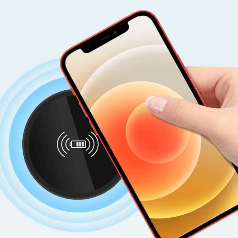 Fast Charging Fast Wireless Charger Embedded 15W Fast Wireless Charger Pad Desktop Inductive Charging Base