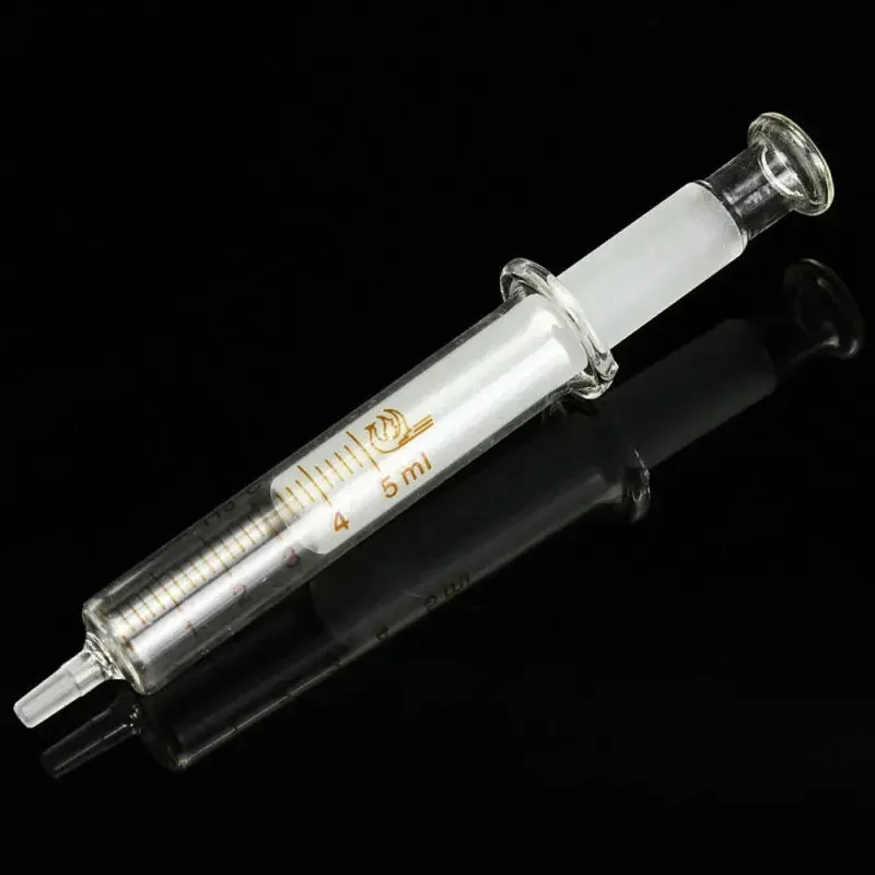 1ml 2ml 5ml 10ml 20ml 30ml 50ml 100ml 120ml Glass Syringe Glass Sample Extractor Reusable Glass Injector Syringe