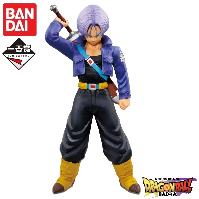 In Stock Original Bandai Ichiban Kuji Future Decisive Battle Goku Cell Son Gohan Trunks Vegeta Mr Satan Character Model Figure view 2