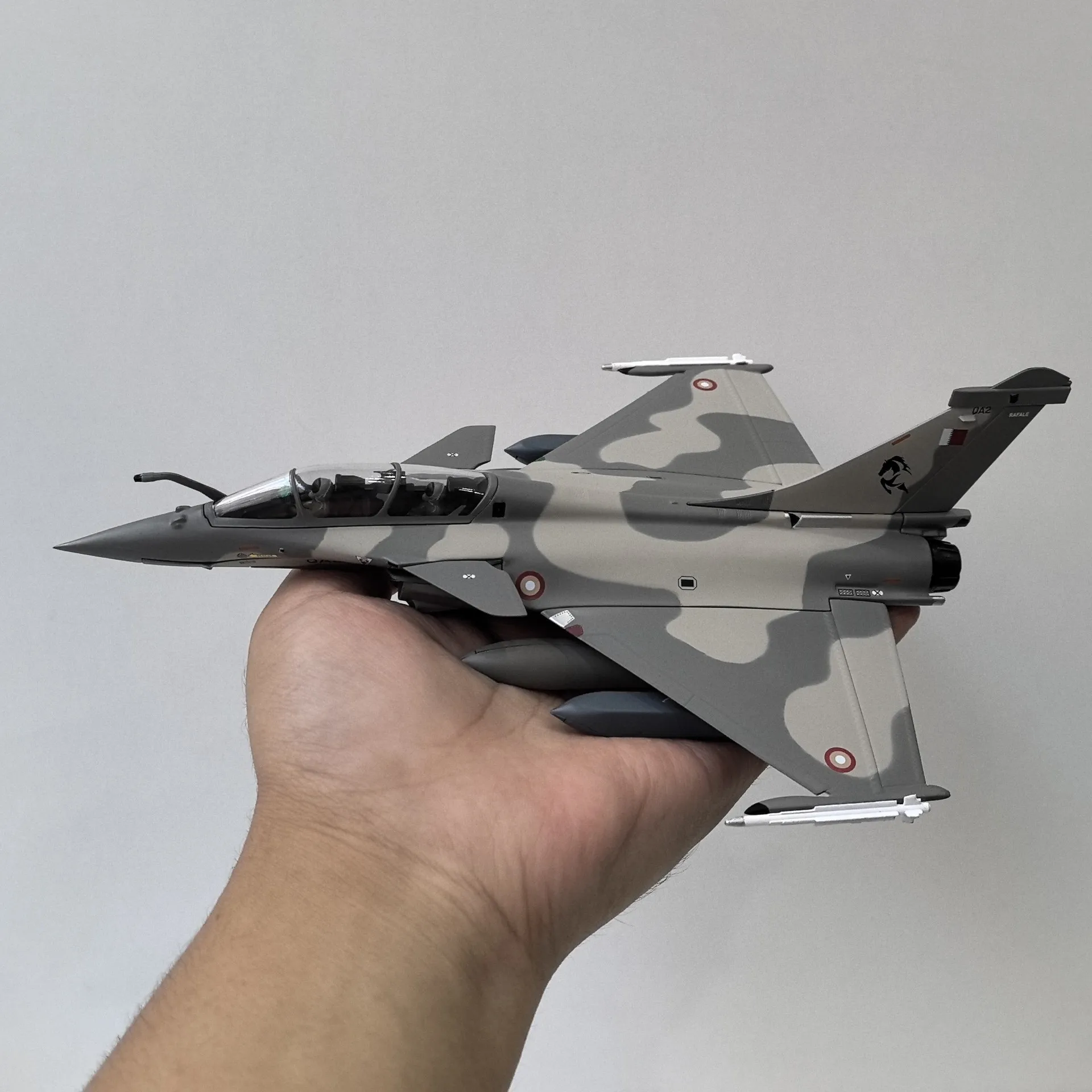 

Diecast IXO 1/72 Scale Dassault Rafale DQDassault Rafale Fighter Alloy Car Model Collectible Toy Gift Souvenir Display Ornament