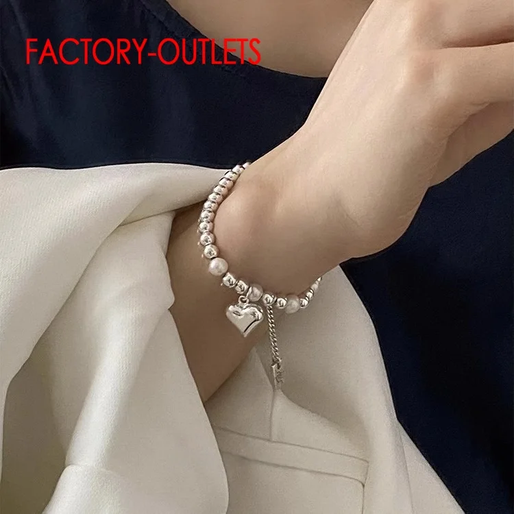 

New Genuine 925 Sterling Silver Bracelet Simple Style Charming Female Bracelet Birthday Party Gift for Friends Fashion Exquisite