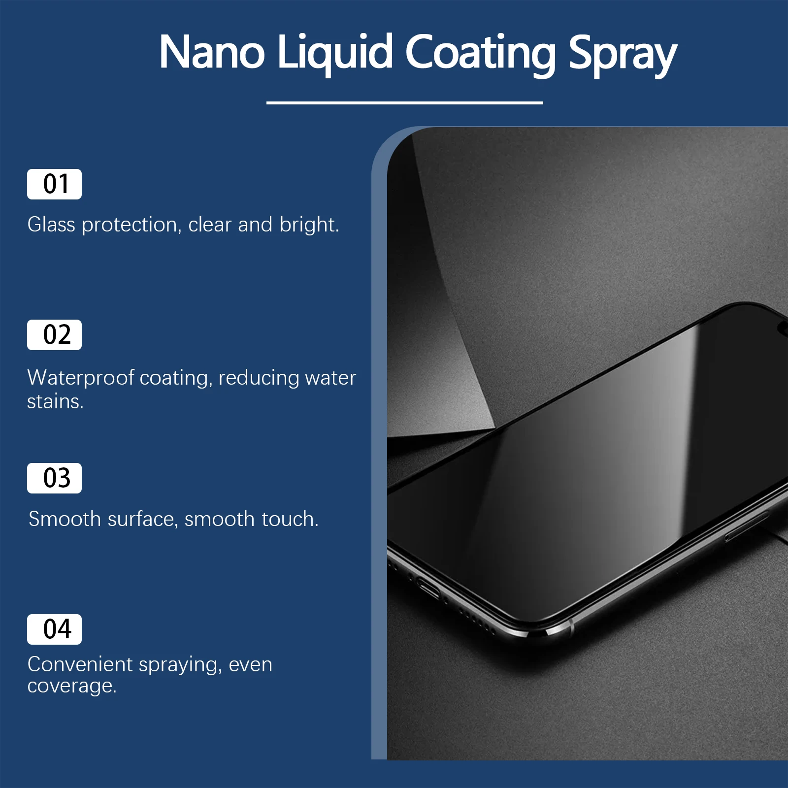 Semprotan Pelindung Layar Anti - Oleophobic Coating Spray ulasan dan harga