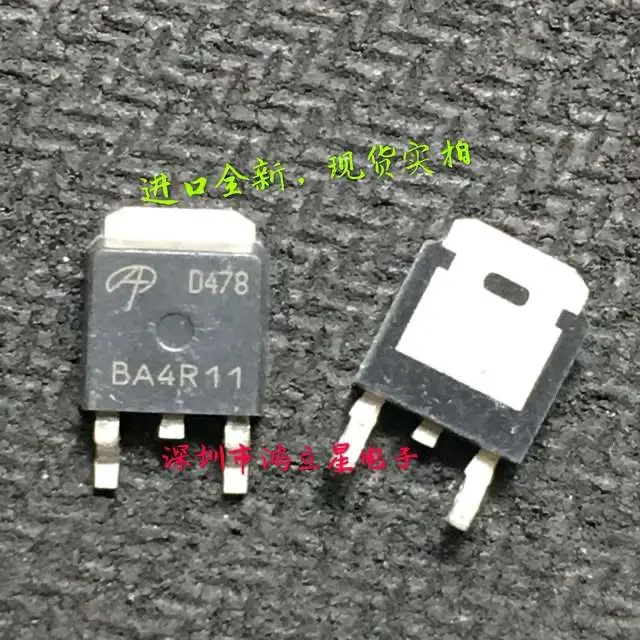 Free shipping   AOD478 TO-252 N 100V/11A MOSFET()   10PCS