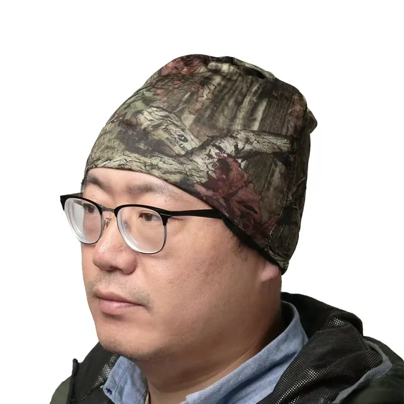 Gorro térmico camuflaje biónico doble cara para caza pesca invierno - imagen 5