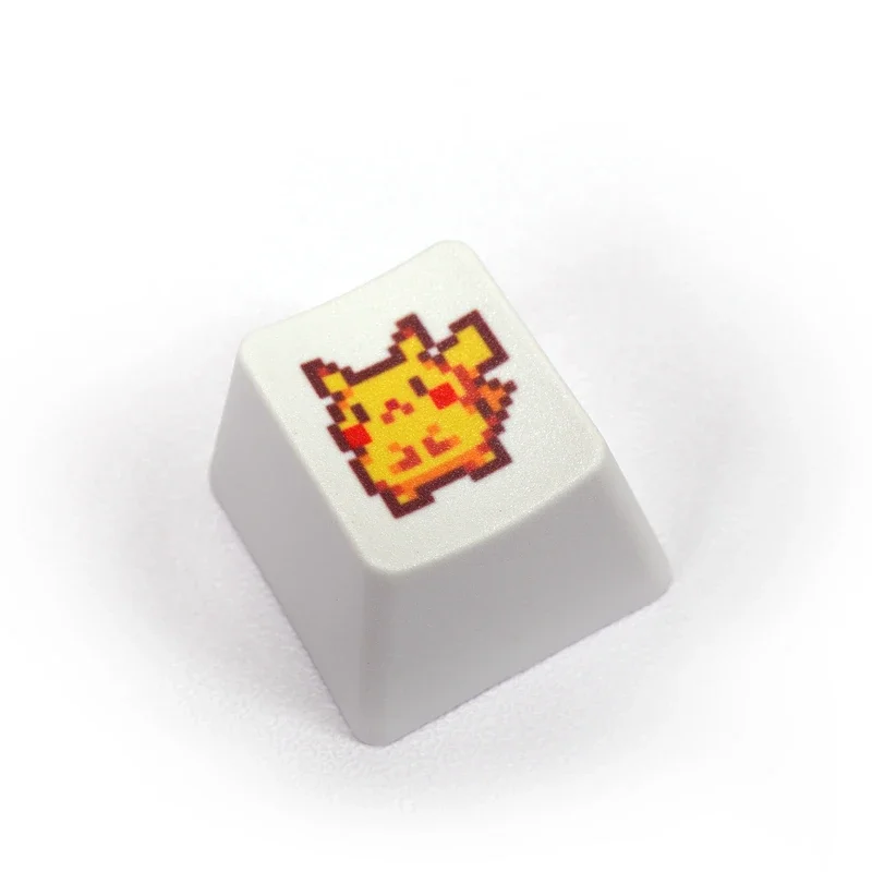 Pokémon Keycap Winkel Pixel Windkaart Anime Pikachu Charizard Blastoise Bulbasaur Poke Ball Pbt Creatief Mechanisch Toetsenbord