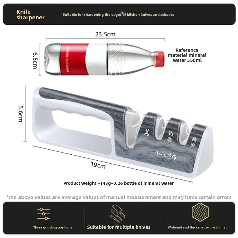 مبراة منزلية من الفولاذ التنغستن الصنفرة المشحذ مبراة قضيب زاوية ثابتة مقص شحذ أداة خاصة #2