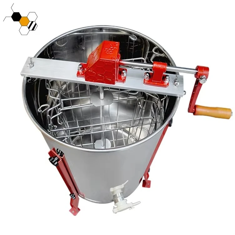 #Honey Centrifuge Seamless 2 Frame Manual Honey Extractor