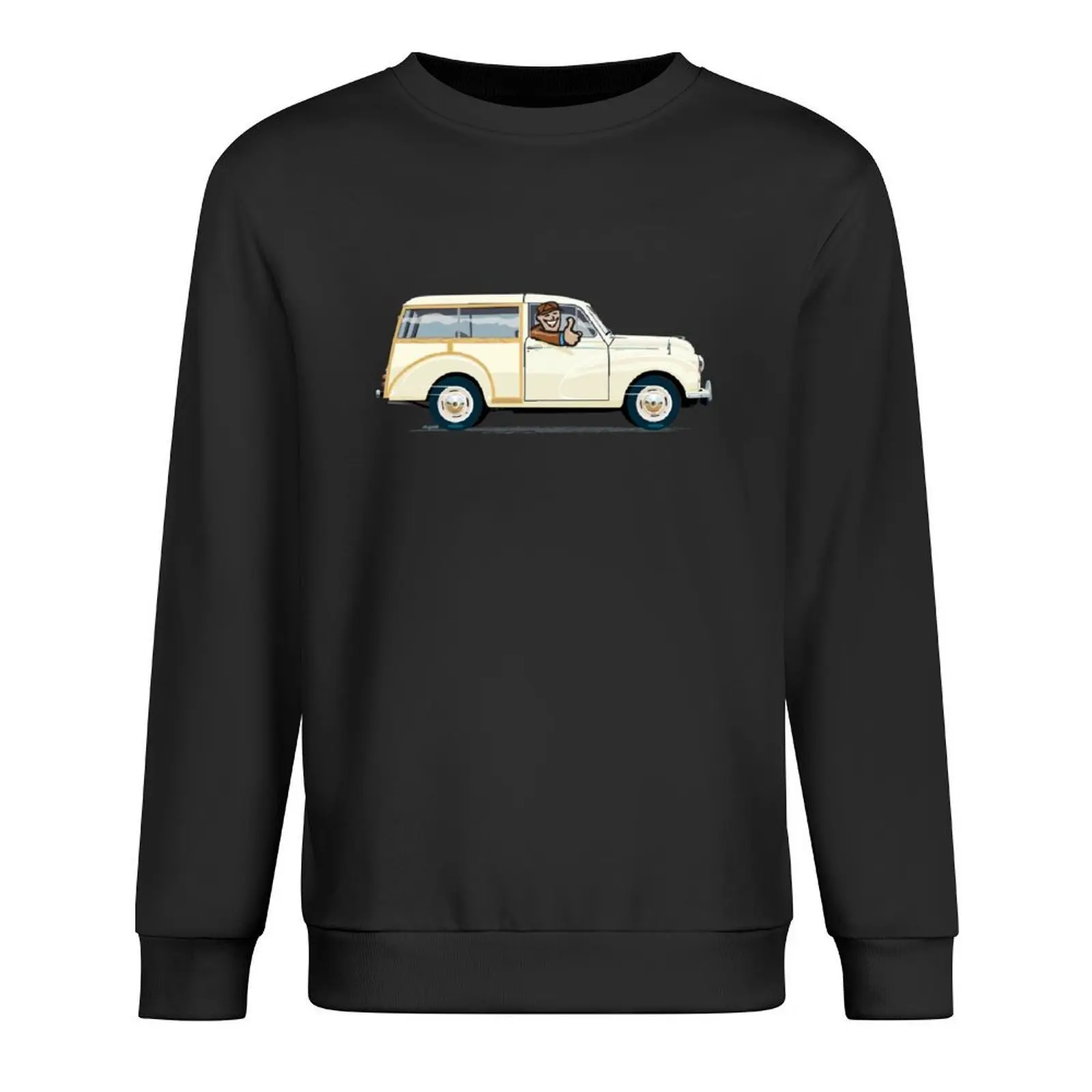 

Old English White Morris Minor Traveller Pullover fashion men mens clothing anime clothes men sweatshirt