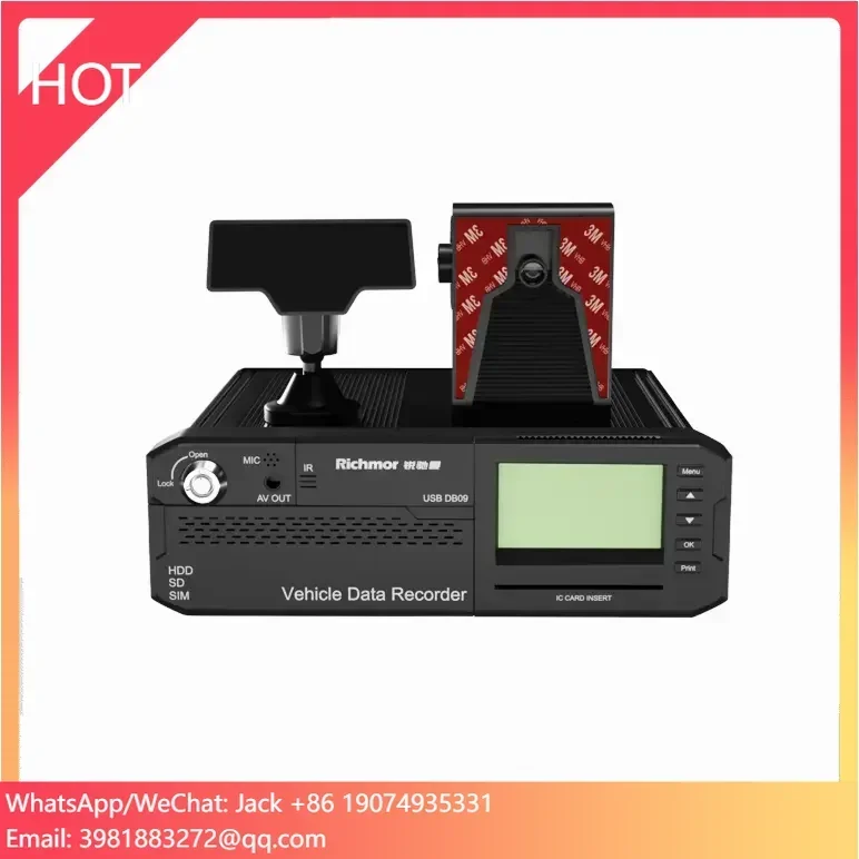 

H.265 Hard Compression Mode AI HD Car Video Recorder 4g Gps Mobile Dvr Driver Fatigue System