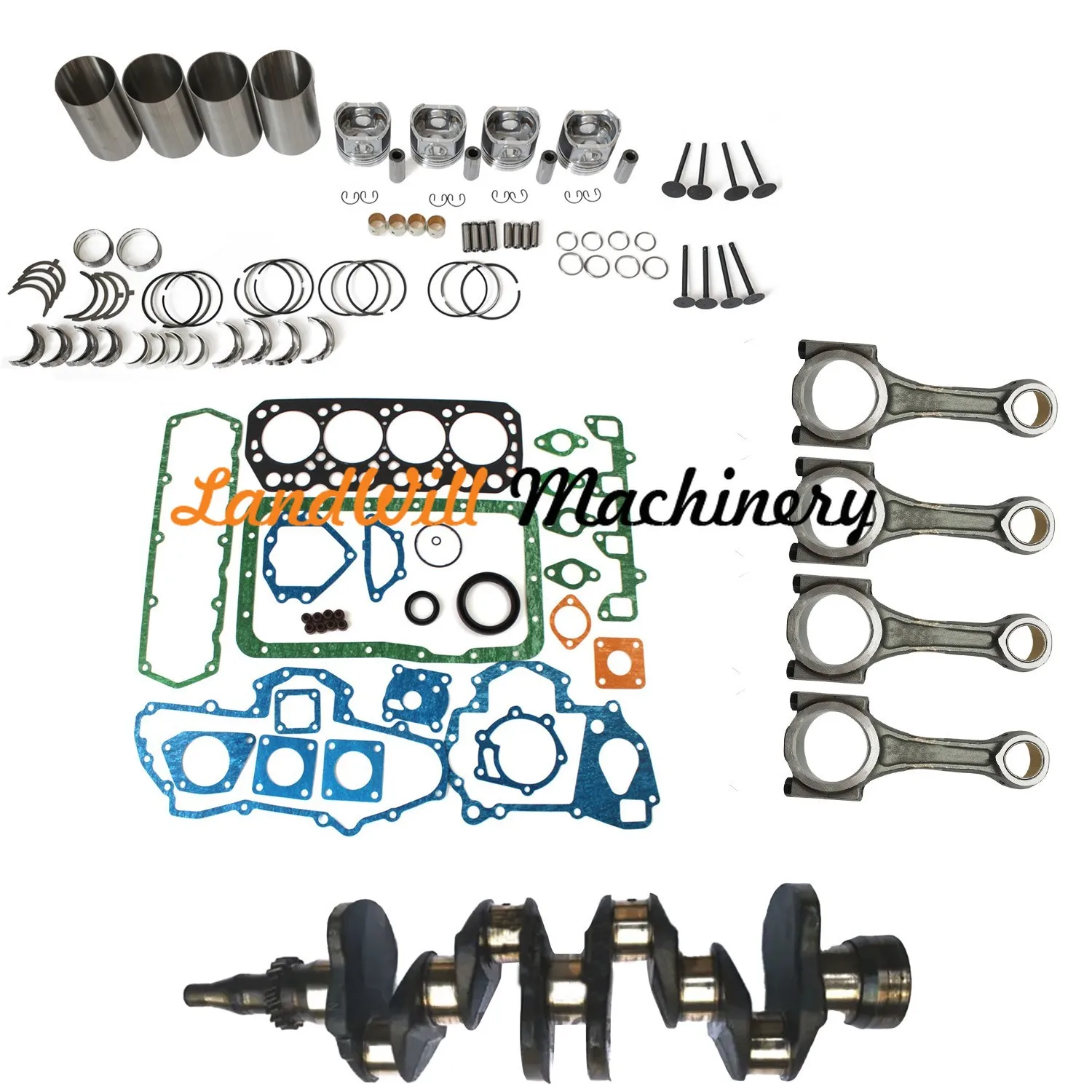 K4N Overhaul Rebuild Kit Fits For Caterpillar Excavator 305CR W/ K4N Enigne