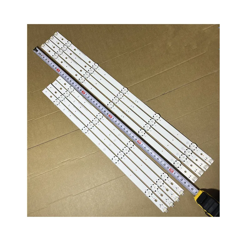 16 جزء/الوحدة ل 49UH6100-CB 49UK6200 49UK6300 49UJ630V 49LJ5500 COB 49 بوصة UHD/FHD Rev03 A/B-TYPE LCD الخلفية بار