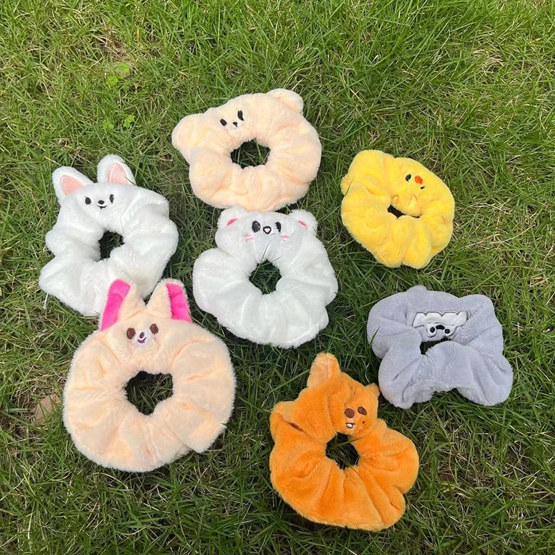 

Lovely Cartoon Animal Style Plush Hair Rope Headband Hair Ring Elastic Hair Bands Large Intestine Hair Band Hair Accessories