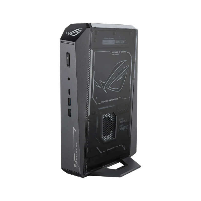 2025 ASUS ROG NUC مع Intel Core Ultra 7، NVIDIA GeForce RTX 5060، 32 جيجابايت DDR5 RAM 1 تيرابايت تبريد ثلاثي المروحة | 4K جاهز | واي فاي 7 | #2