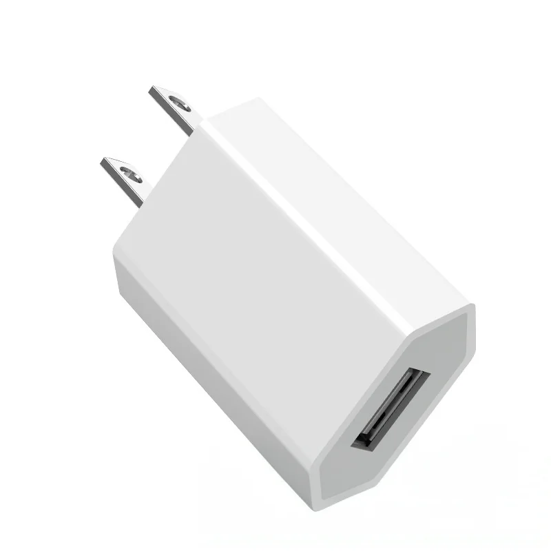 US Plug 5V 1A USB Charger For iPhone 6 6S 7 8 Plus X XR XS Max Samsung Xiaomi Huawei OPPO VIVO Android Phone USB-A Power Adapter