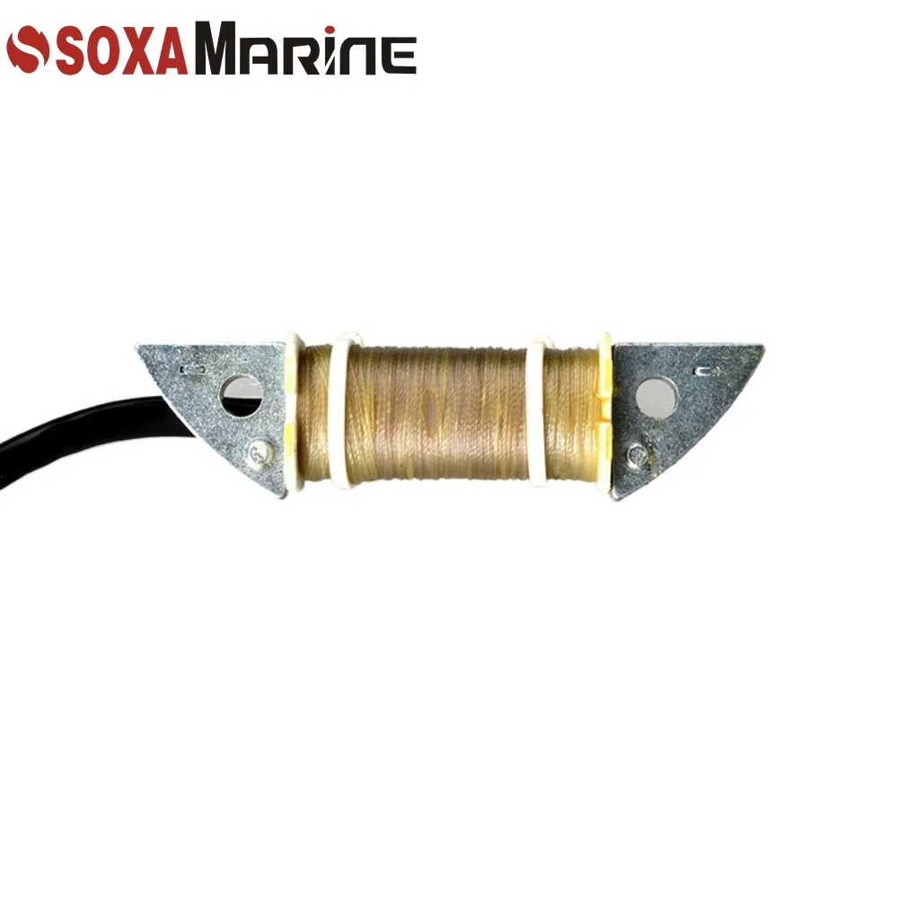Charge Coil For Yamaha 9.9HP 13.5HP 15HP 2-Stroke 63V-85520-01 63V-85520-00 view 4