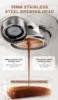 ITOP 반자동 에스프레소 머신, 스테인레스 스틸 15 바 커피 메이커, PID 온도 제어, ULKA 펌프, 1300W, EC58 4