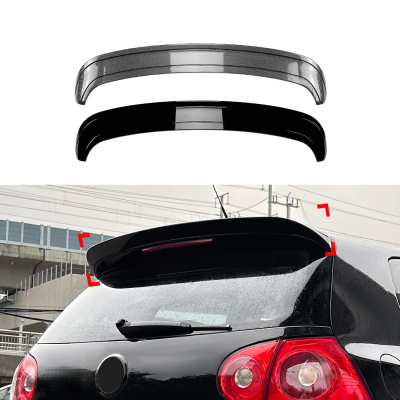 

Applicable to Golf5 High5 MK5 R32 Top wing, tail wing, spoiler exterior modification