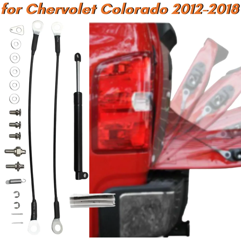 Qty(1) Trunk Strut for for Chervolet Colorado 2012-2018 Rear Tailgate Boot Slow Down Lift Support Gas Spring Shock Absorber