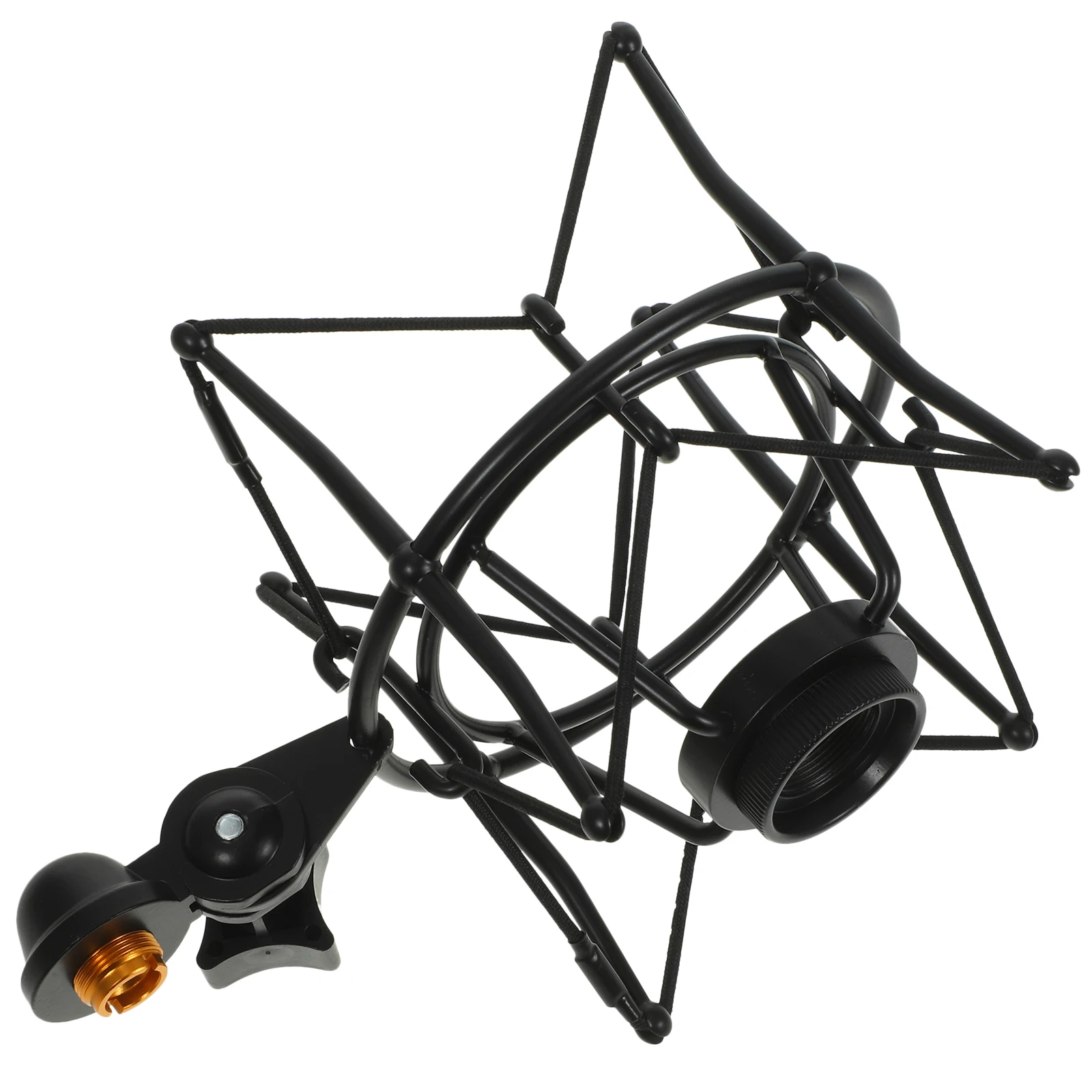 

Microphone Shockproof St Spider Suspension Mount Holder Clip Locking Brackets for Studio Recording Broadcasting