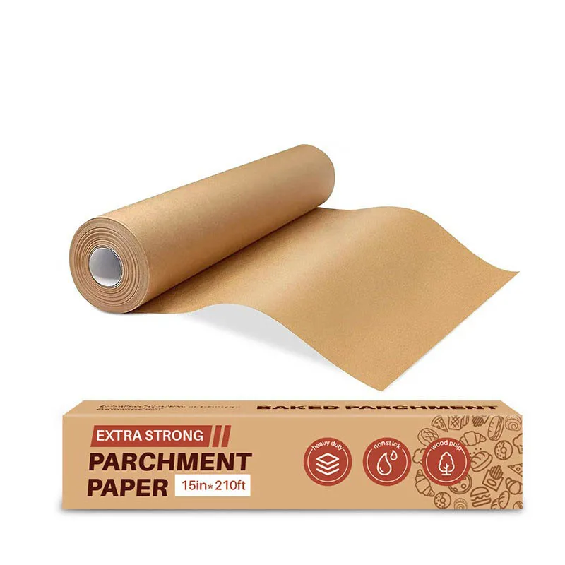 Used for Oven Air Fryer Grilling MatParchment Paper Roll Double Sided Parchment Paper Baking Sheets Cuttable Bread Baking Liners