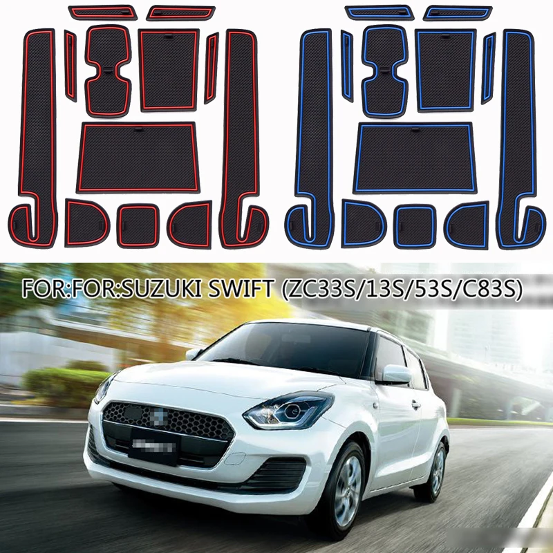 

Car Door Groove Mat For Suzuki SWIFT ZC33S 13S 53S C83S Door Slot Pads Modified Dust Pad Storage Pad Car Interior Accessorie