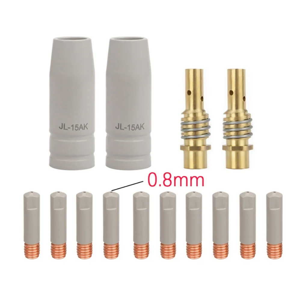 MB-15AK Welding Shield Nozzle New Coating Shield Nozzle 0.8/1.0/1.2mm Suitable  For Test Measurement Tool Accessory