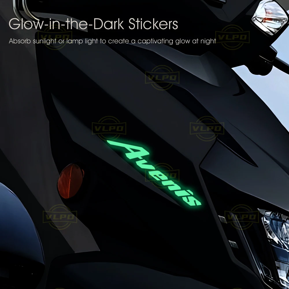 Motorcycle Glow Stickers Waterproof Decal for Suzuki Avenis 125 125cc 150 150cc Avenis125 Avenis150 2023 2024 Accessories