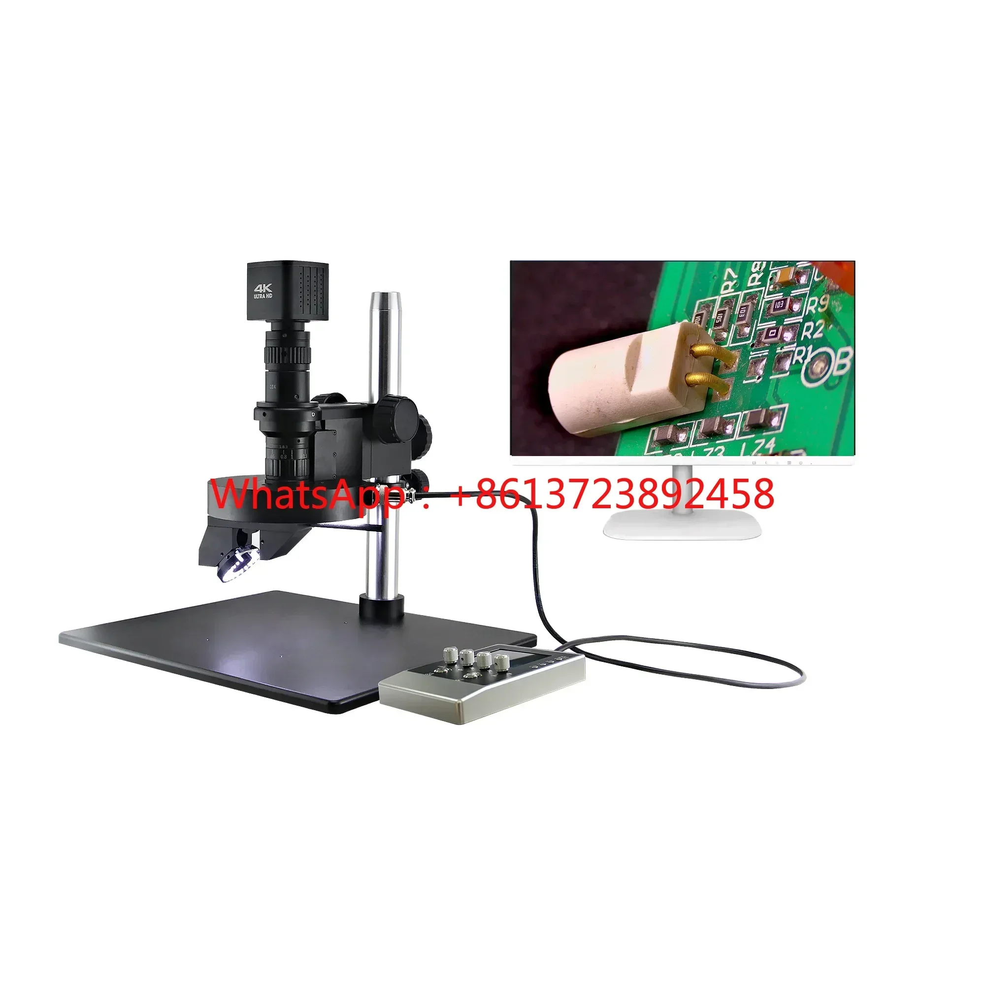 Ft-Opto FM3D0325AM Motor Smart  360 degree rotation 3D digital Video 4K camera measuring video Microscope