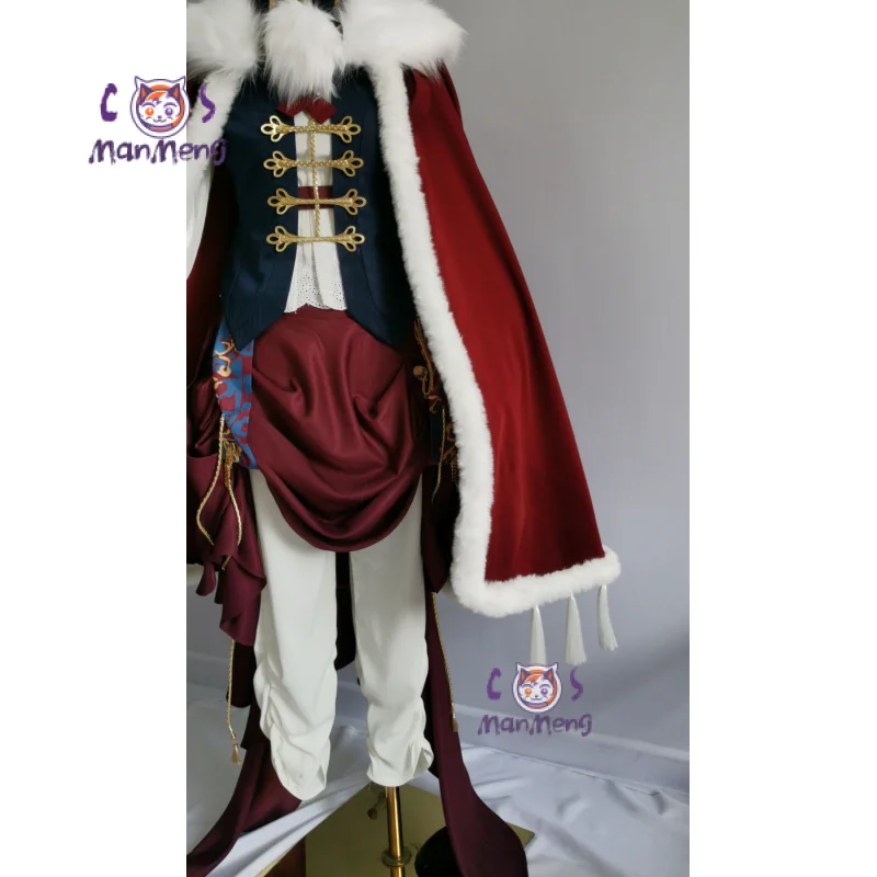 Game Reverse:1999 Enisey Cosplay Costume Cape Hat Vest Pants Uniform Halloween Christmas Men and Women Gothic Suit S-XXL view 6